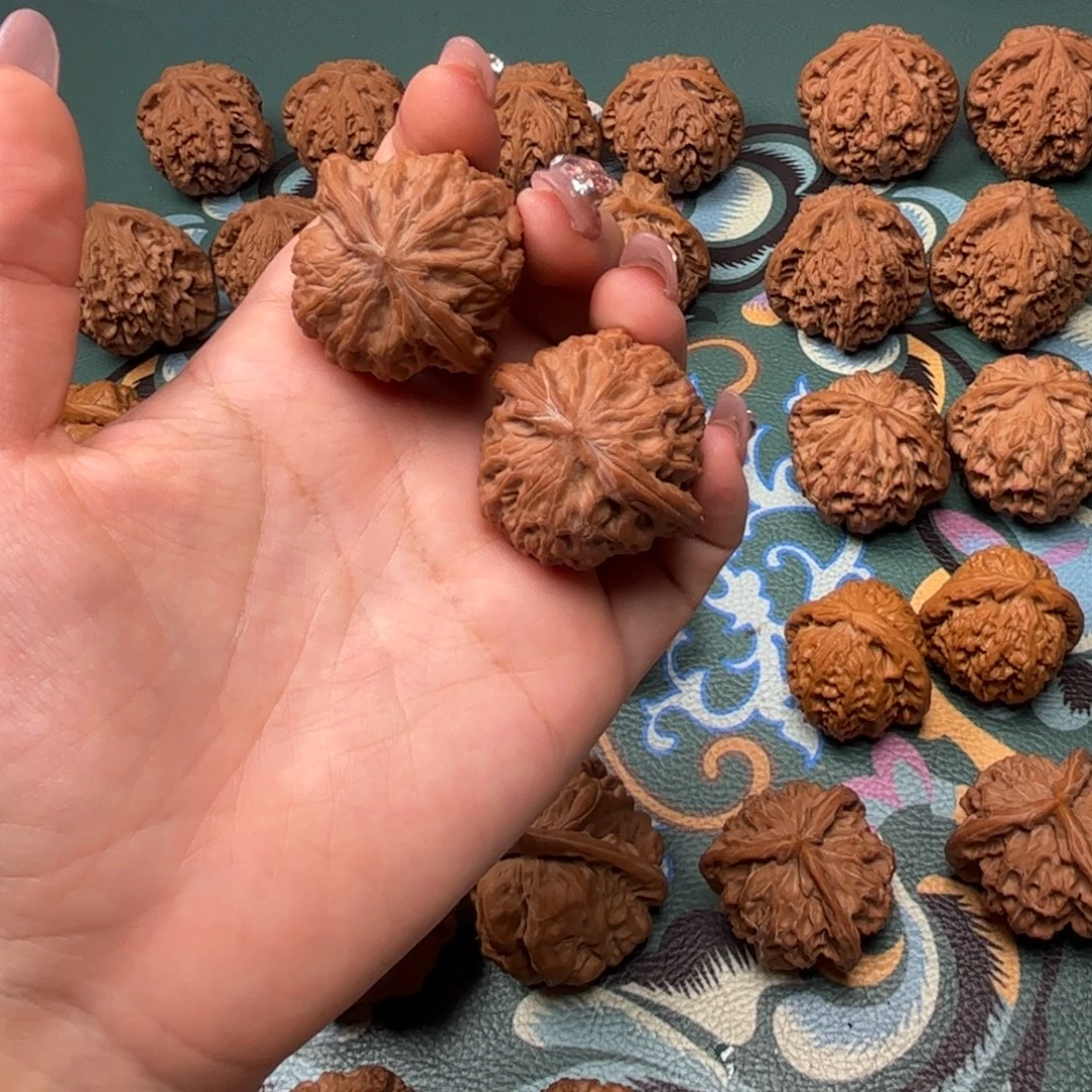 把件文玩核桃磨盘37全