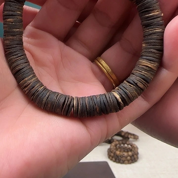 手串沉香卡8沉水药片珠男款