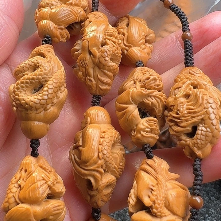 橄榄核吊坠橄榄与龙罗汉