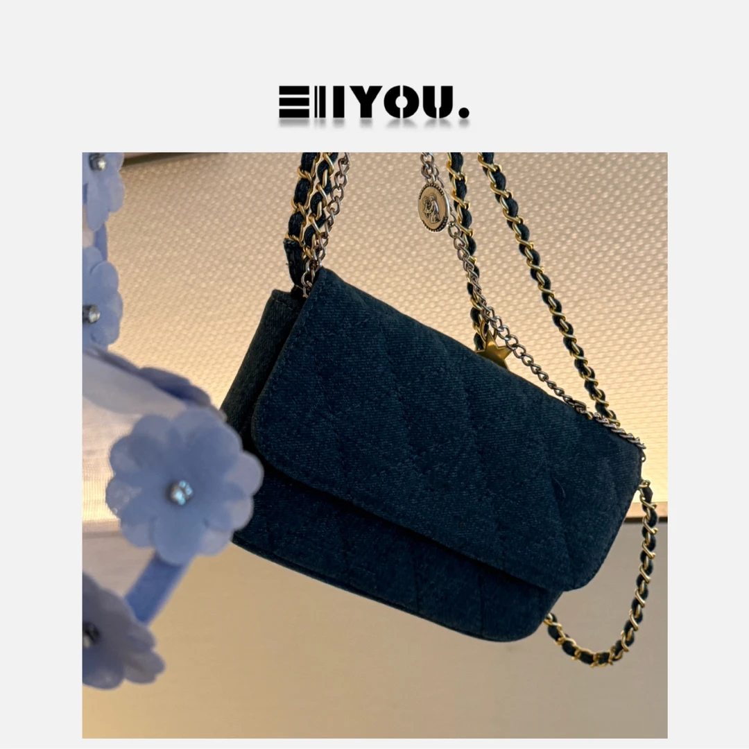 【ENYOU定制】早春 蓝色帆布包包
