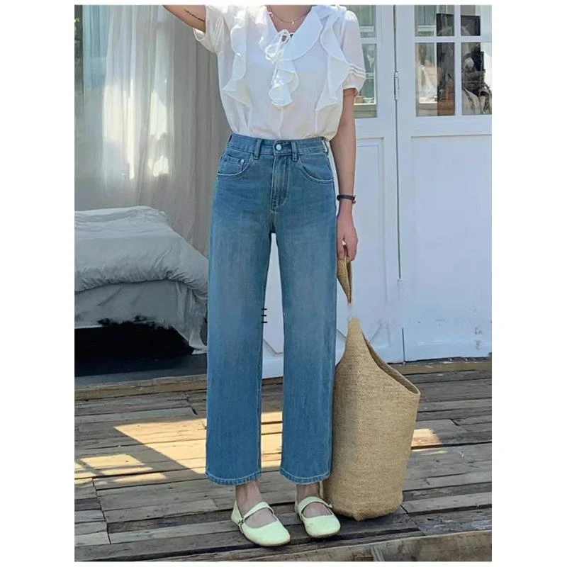 HH. 99336 夏季超薄款 自带清凉感~舒适度超高的高腰九分奶奶裤