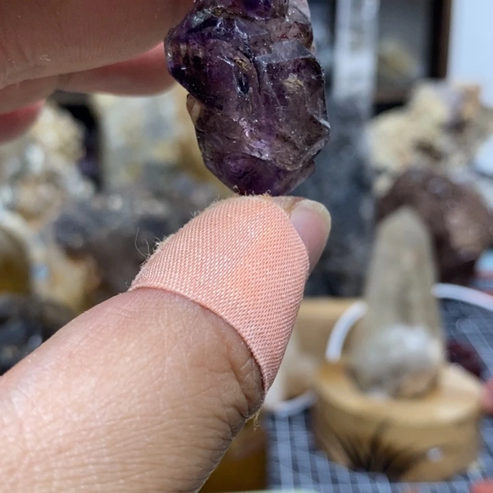 水晶水晶柱未镶嵌