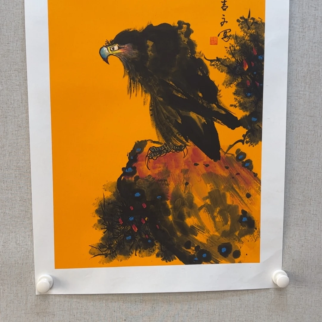 国画亲笔手绘原创作品