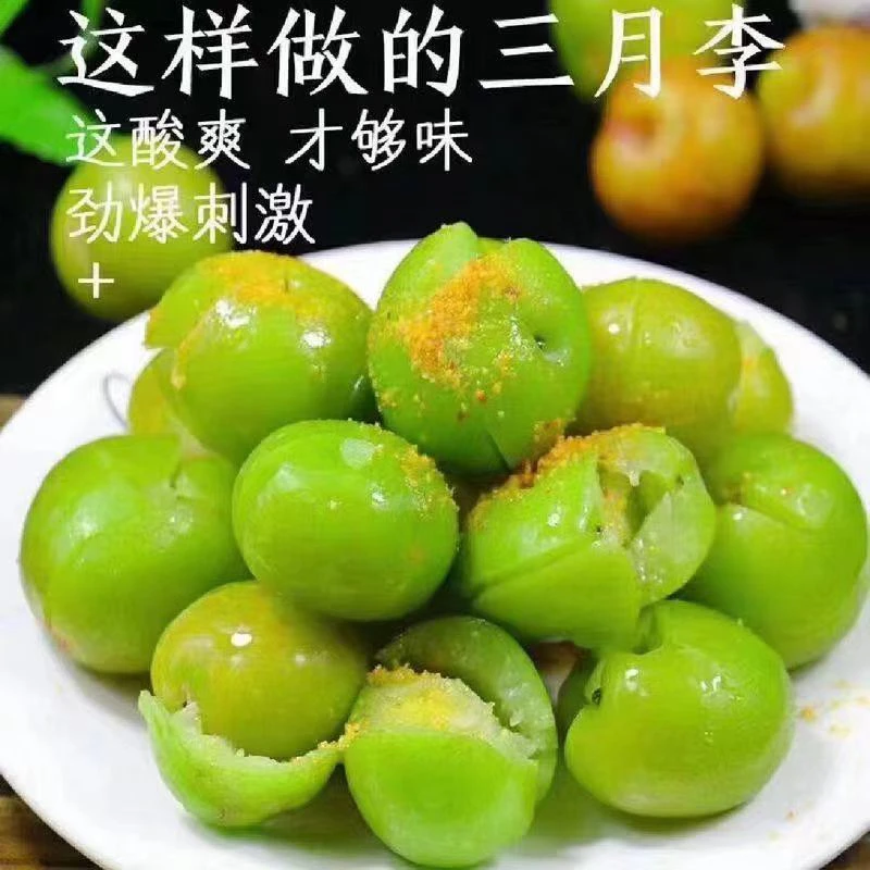 【优惠三月李1】广东信宜钱排三月李青李孕妇水果三华李孕妇水果