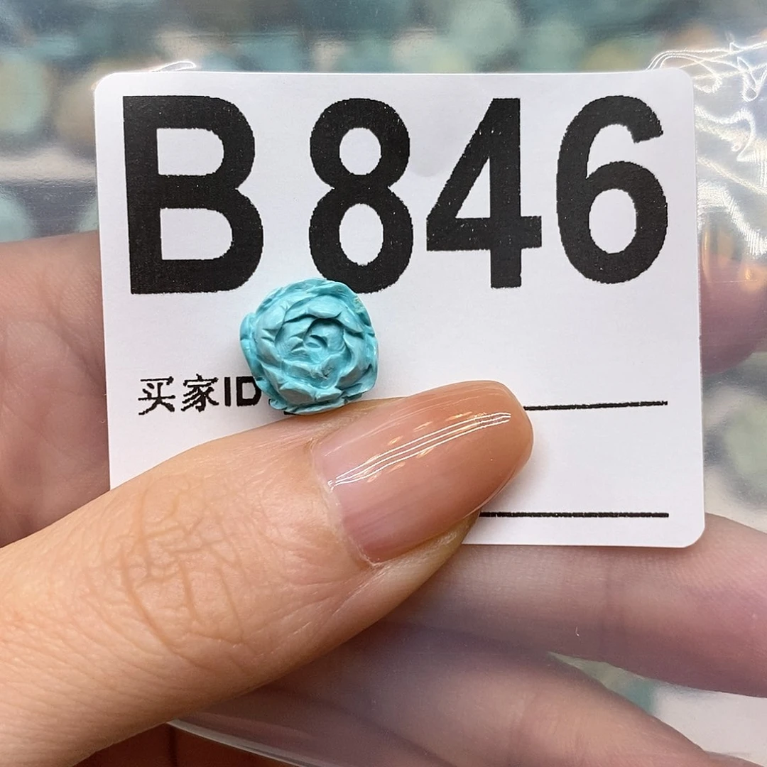 未镶嵌绿松石绿松石配饰定制H***o
