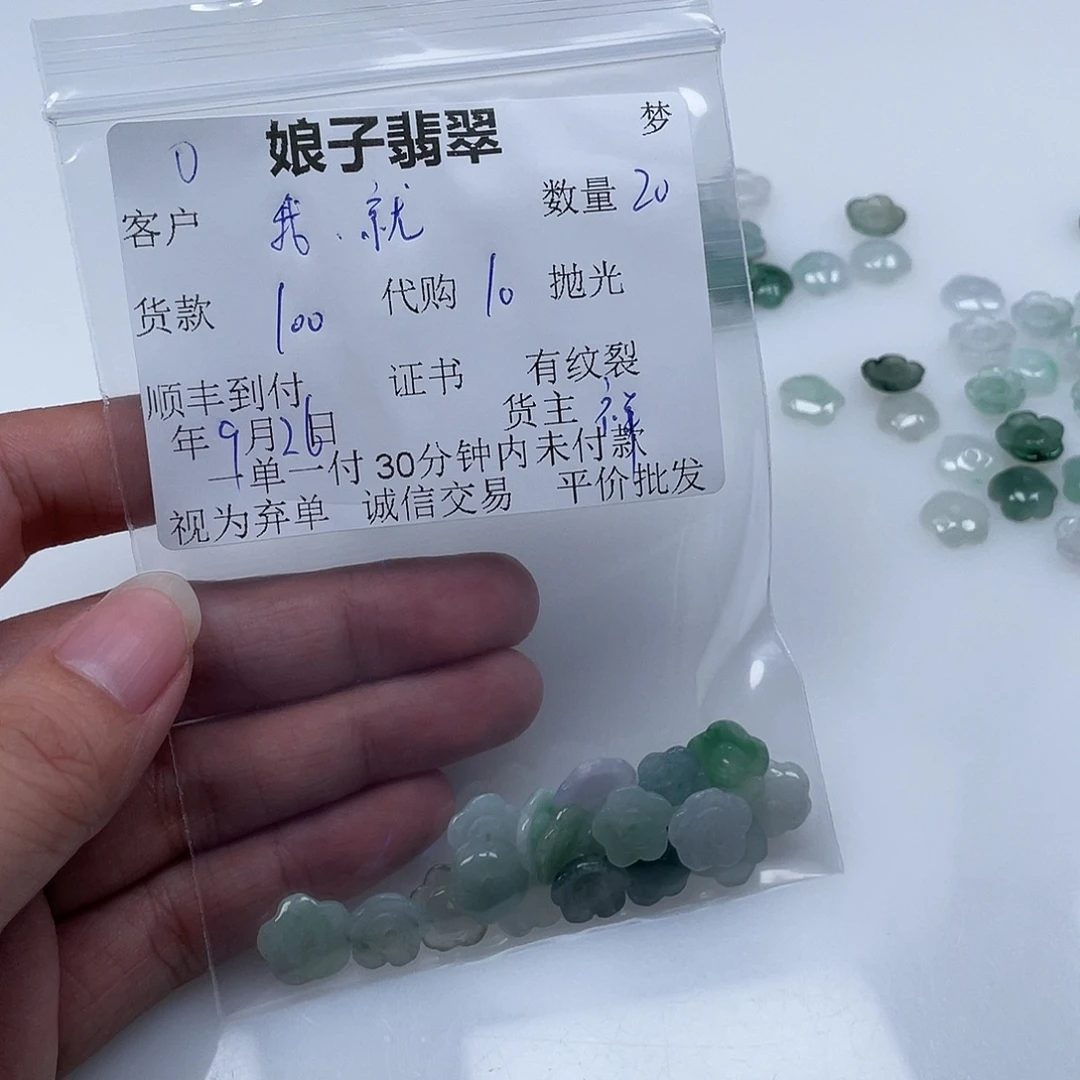我***我翡翠未镶嵌颈饰翡翠
