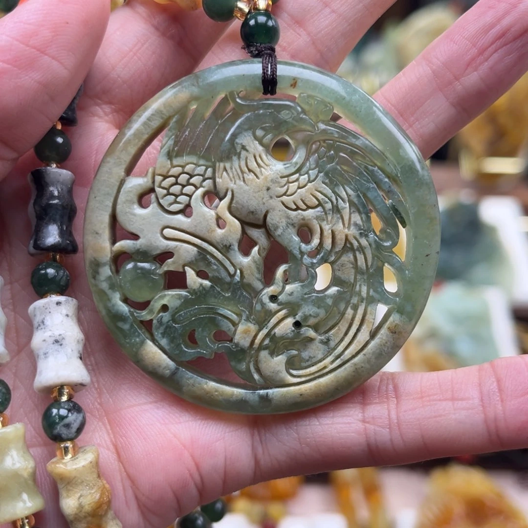 未镶嵌岫玉挂件挂件