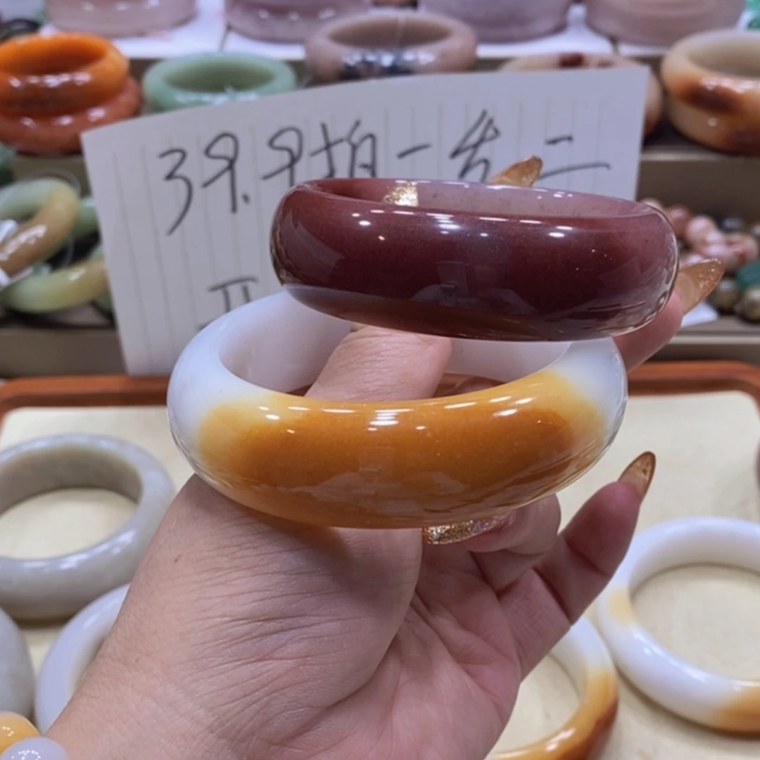 【闪购商品】未镶嵌手镯石英质玉狐**喵