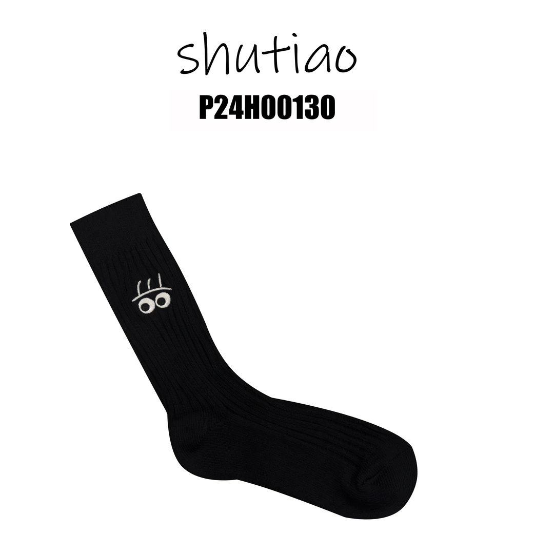 【SHUTIAO】2025夏季：新款小众设计款袜子P24H00130