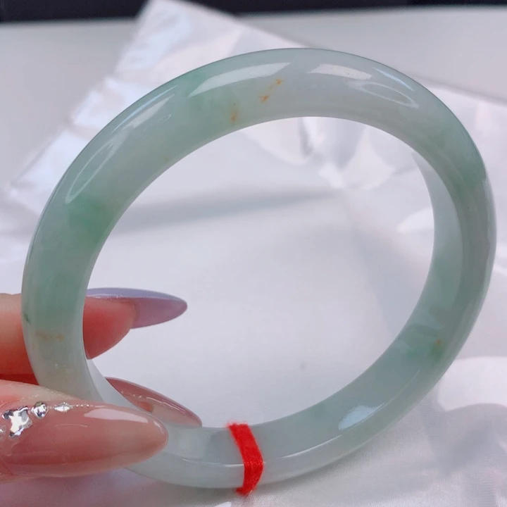 翡翠未镶嵌手镯60圈
