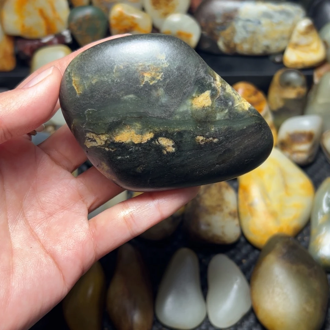 和田玉（青玉）A64未镶嵌