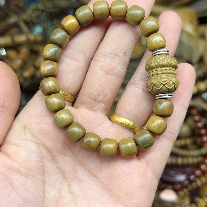 维腊木（绿檀）无事牌