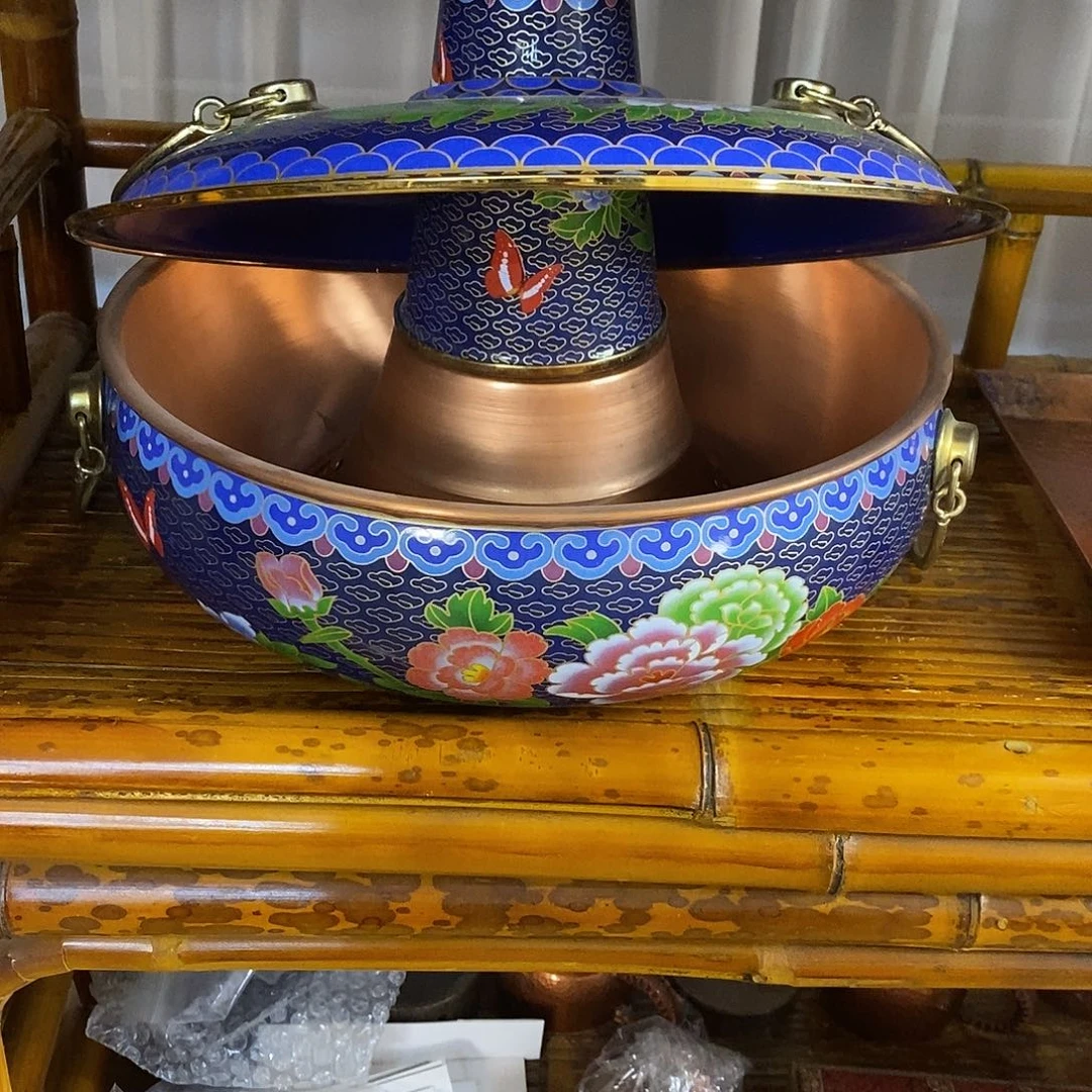 炎**麟任和堂纯紫铜火锅5666