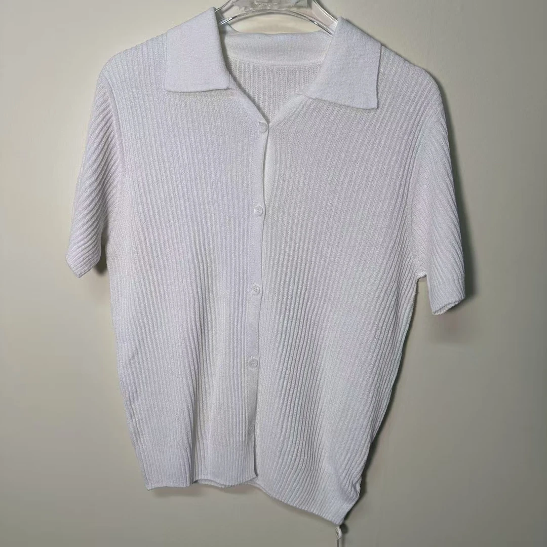 25年新款春季轻奢修身百搭针织衫（25M4061）