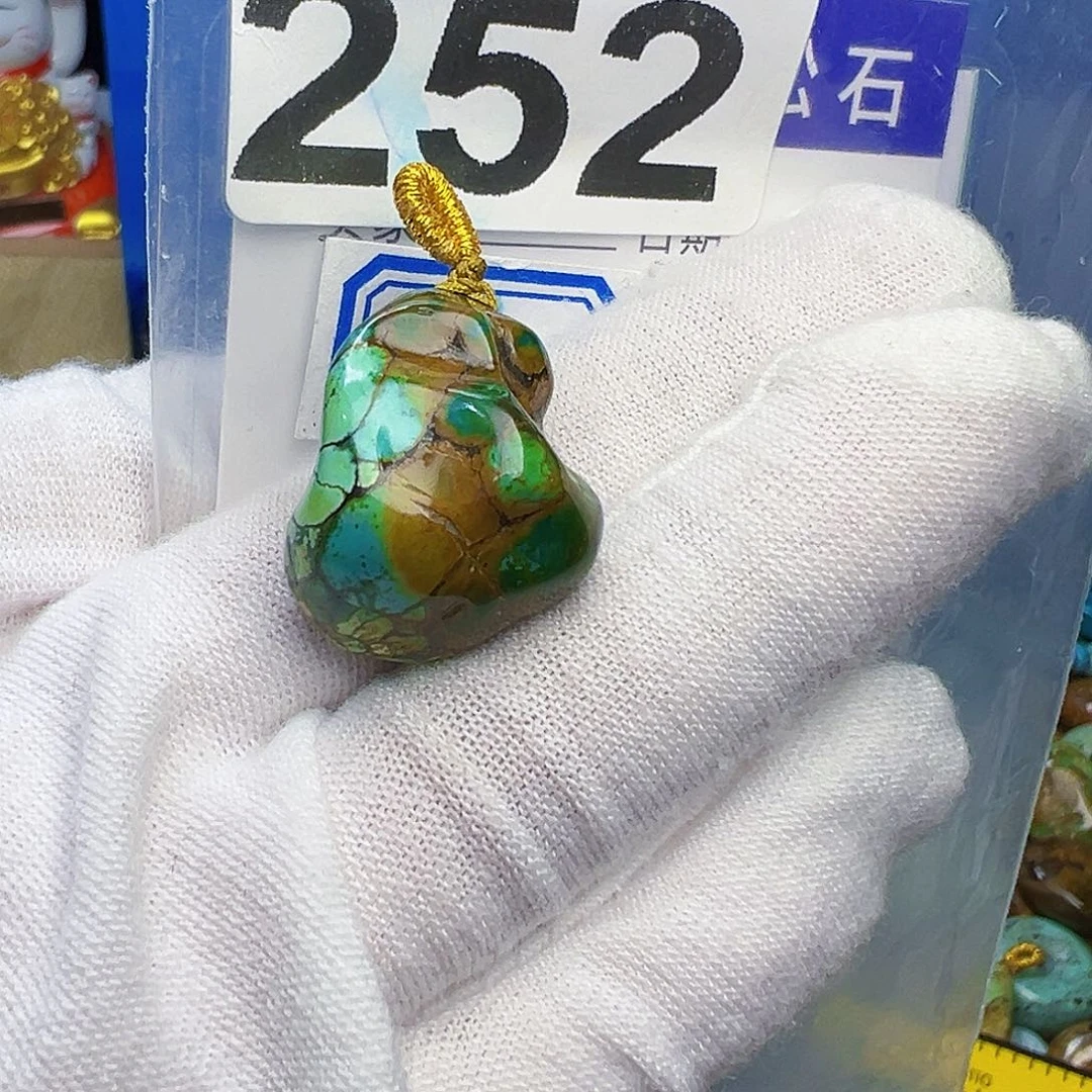 绿松石珠宝奇石未镶嵌