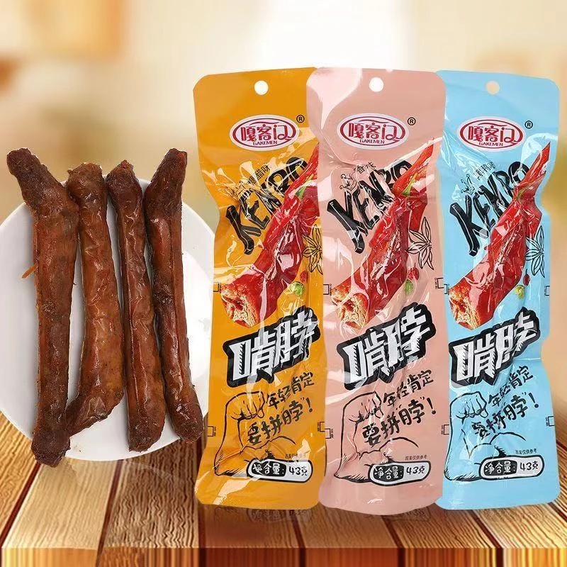 嘎客门手撕鸡脖黑鸭味糖醋香辣味