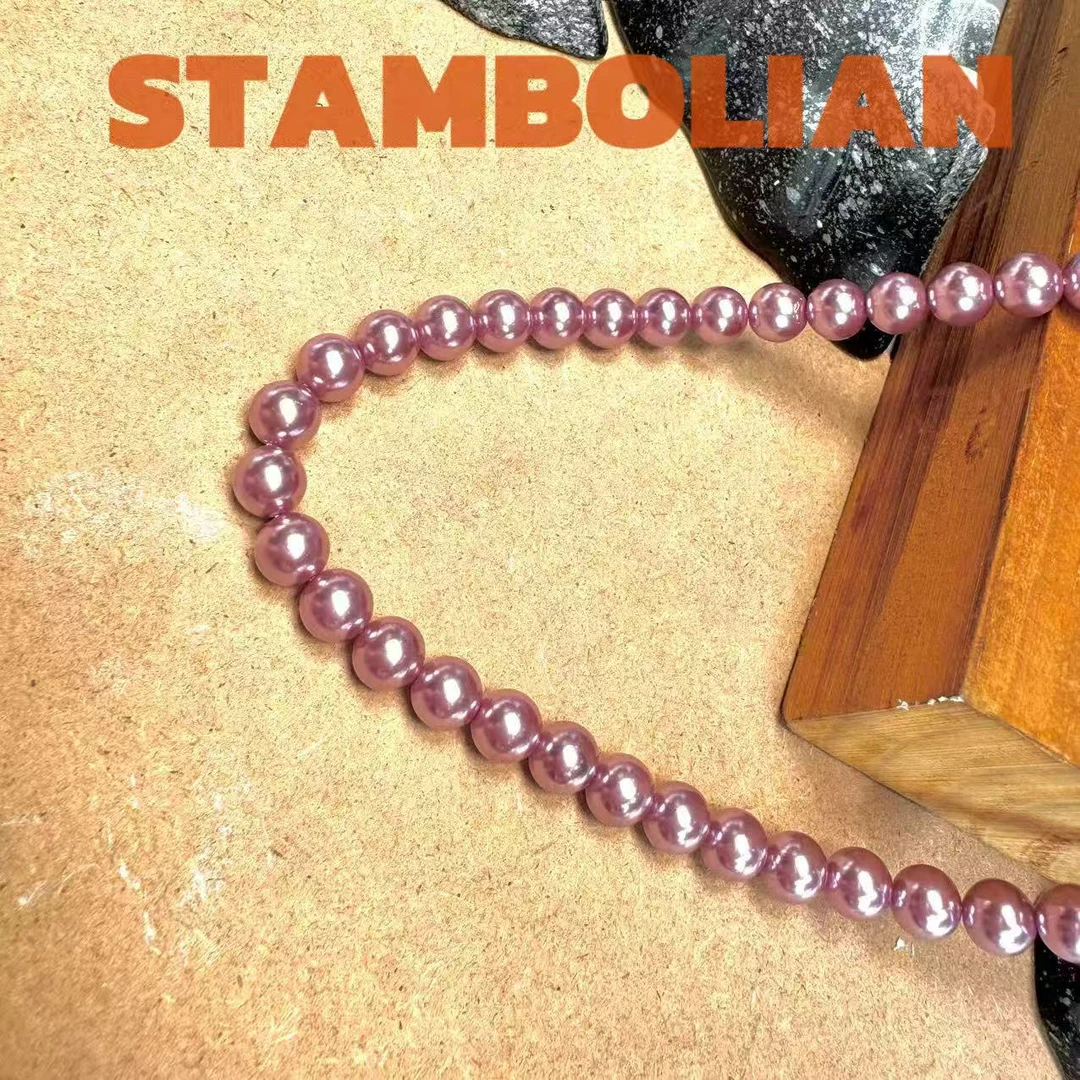 项链 正品STAMBOLIAN【浓酿葡萄】强光珠妈妈链AE1244