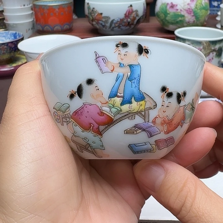 景德镇手工手绘展示