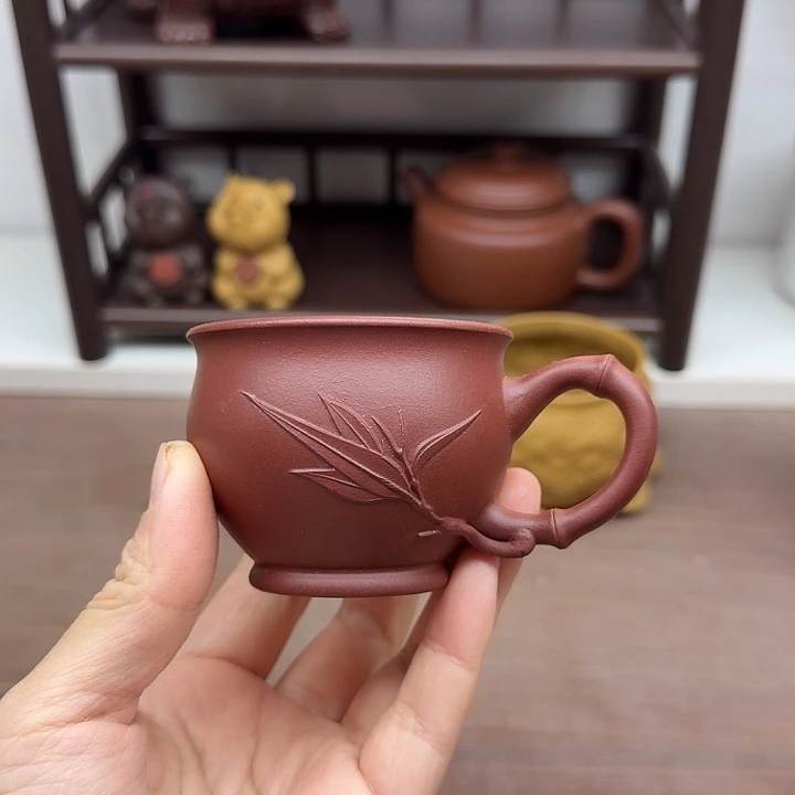 紫砂茶案主人杯主人杯