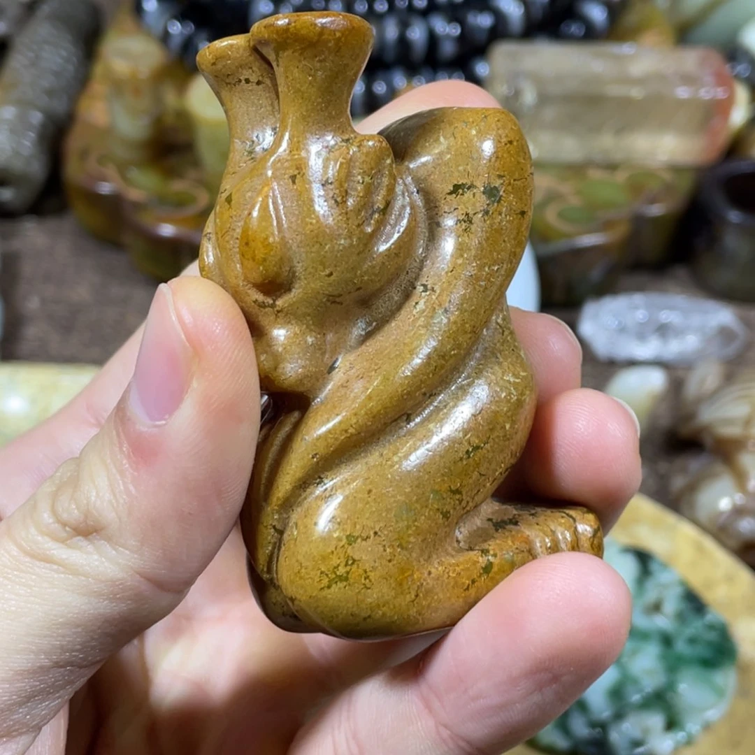 和田玉吊坠(不含链)未镶嵌