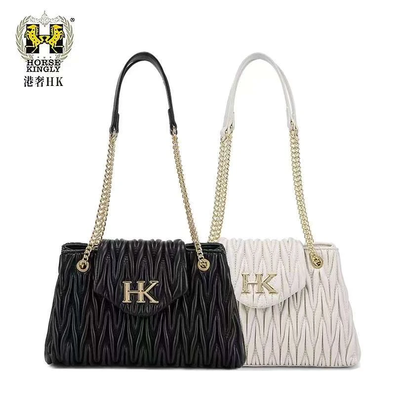 2025秋冬新款女士单肩包时尚百搭链条女包1078