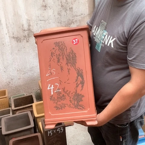 花盆紫砂手工艺品