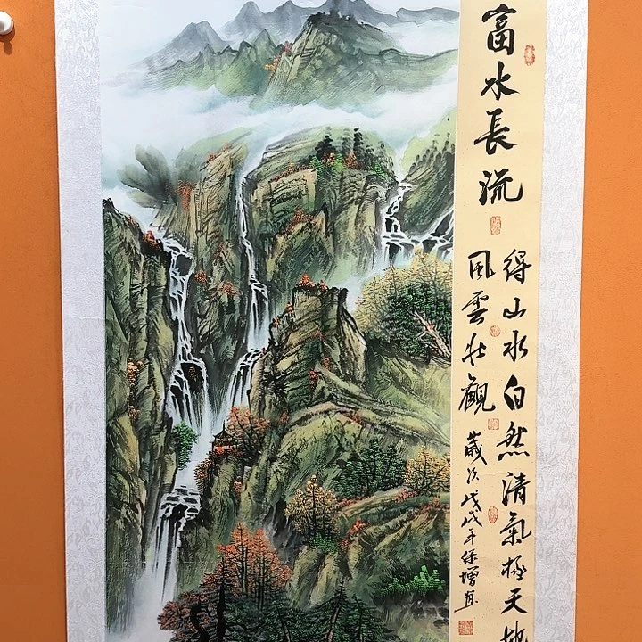 国画书法作品多次参加