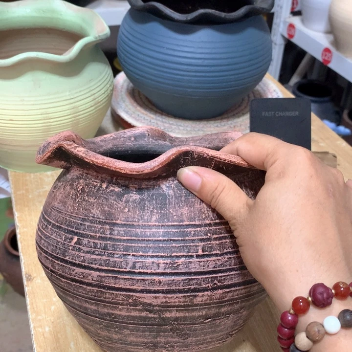 【闪购商品】粗糙盆默认打孔高15口18