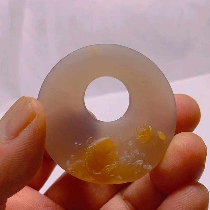 似***来玛瑙/玉髓合金颈饰