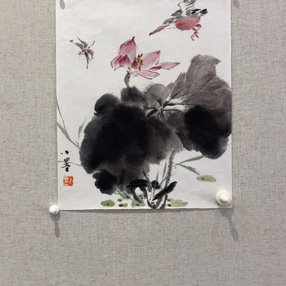 国画墨鱼精品墨鱼精品
