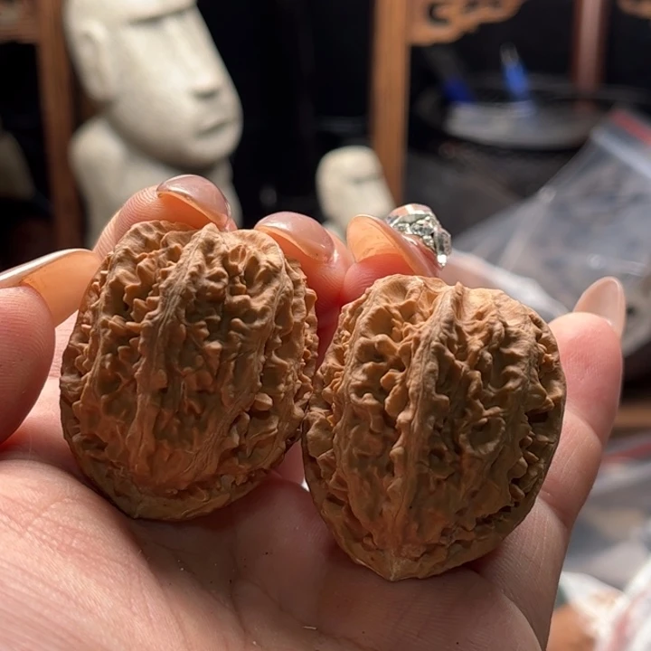 文玩核桃把件楸大胖53
