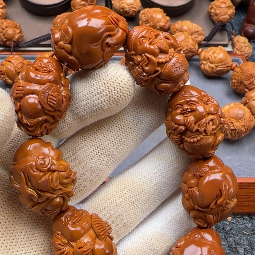 吊坠橄榄核财弥呀呀