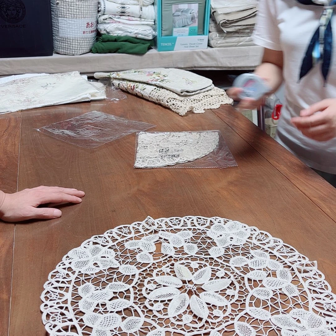 毛绒亚麻棉215-44厘米圆本