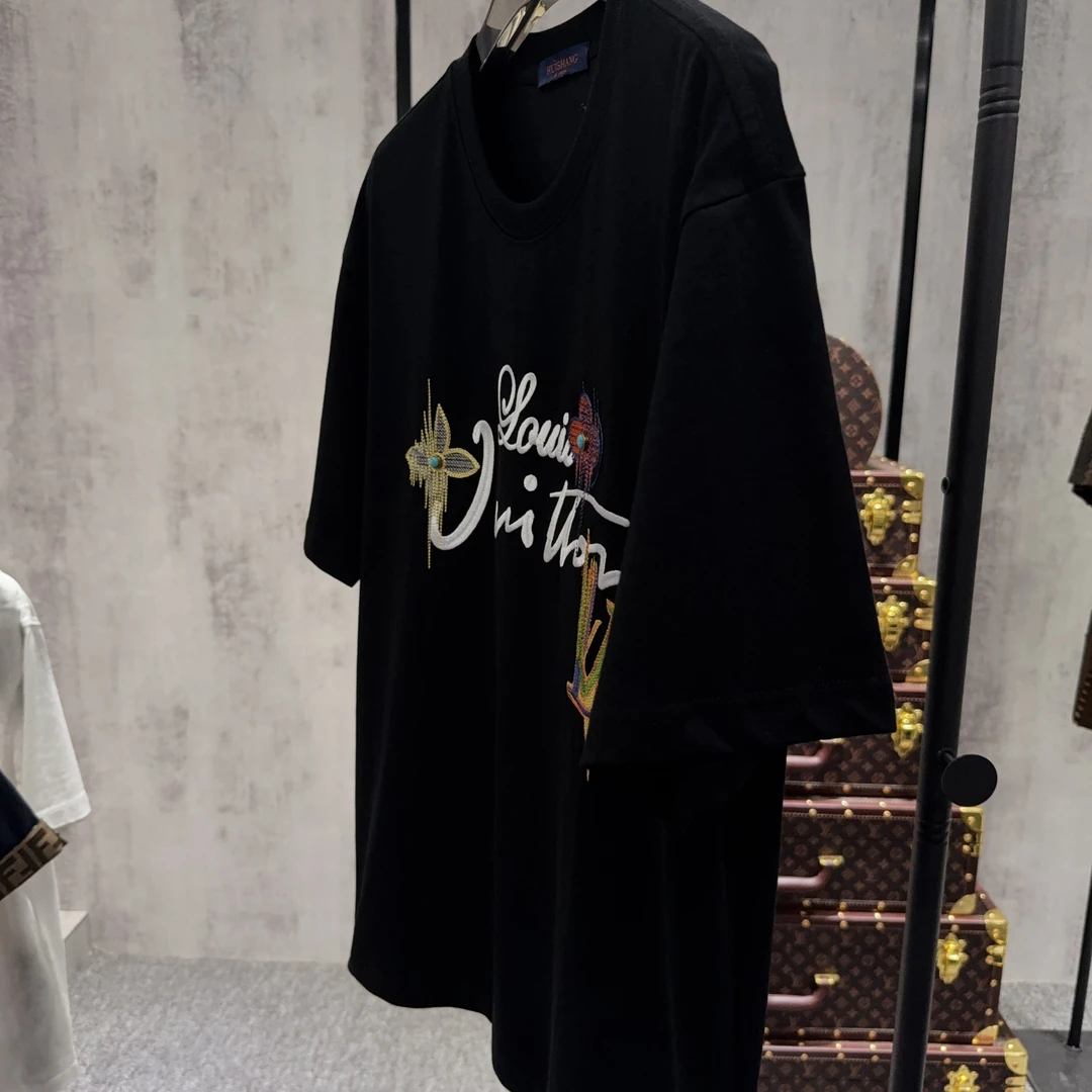 LJ【BL】春夏新款潮牌宽松百搭情侣装短袖T恤男 S255001