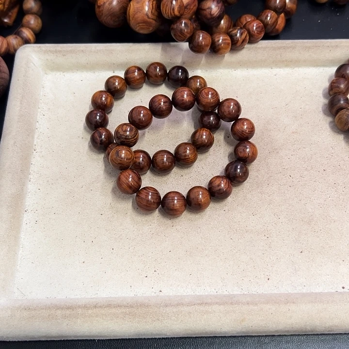 黄花梨/降香黄檀手串/手链15mm圆珠老康