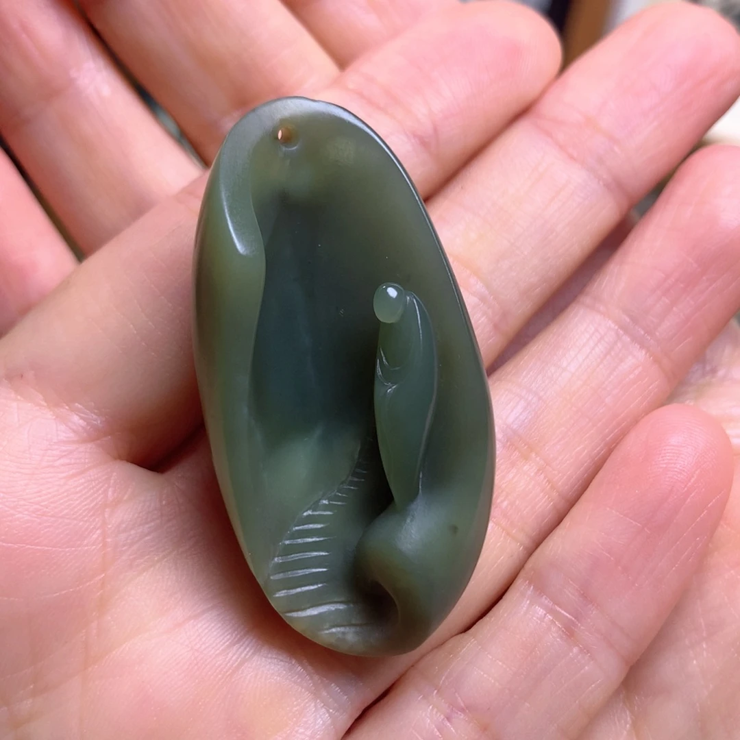 岫岩老玉（透闪石质玉）未镶嵌挂件