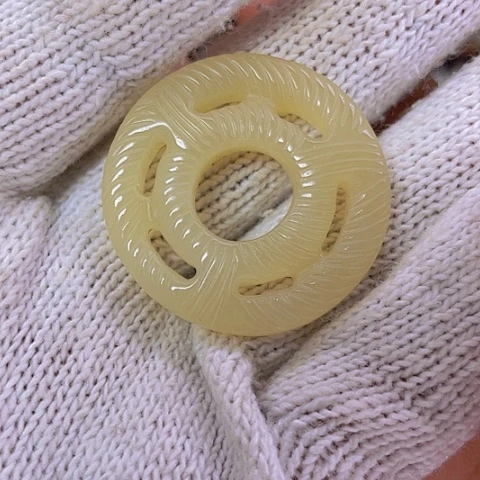 和田玉（白玉）挂件未镶嵌