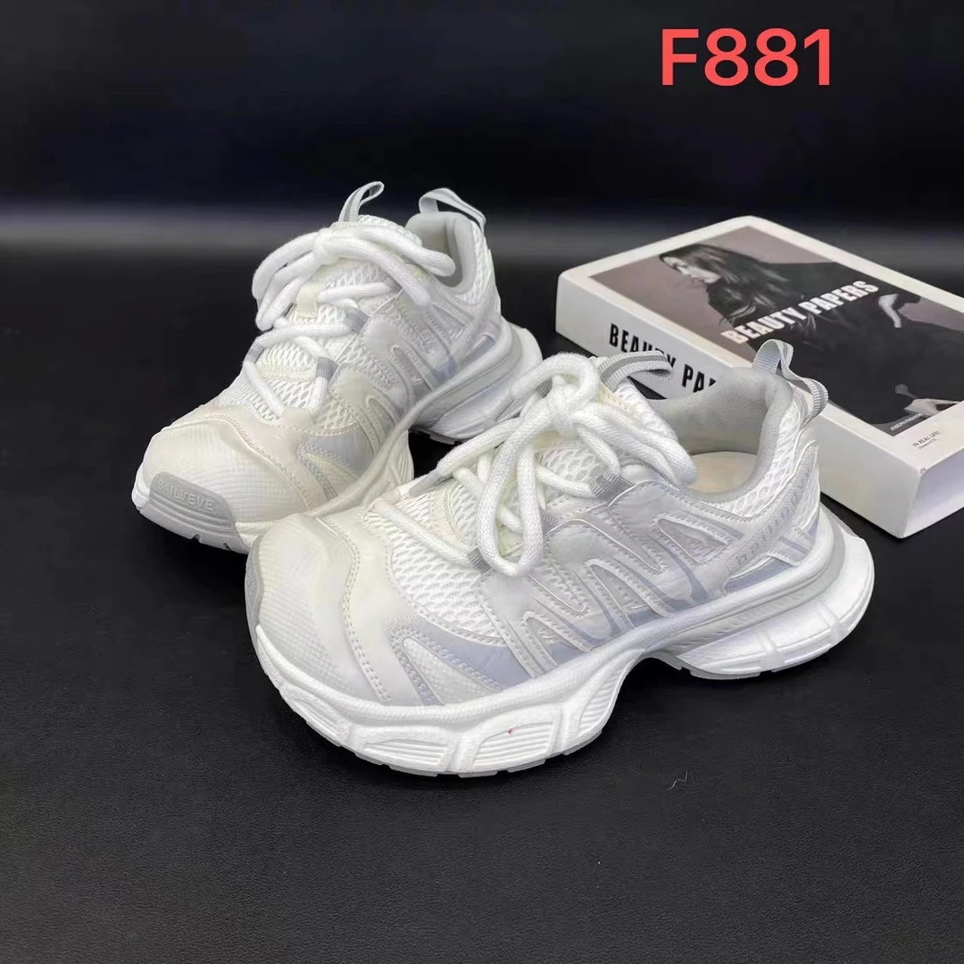 夏秋季老爹鞋运动鞋透气女款老爹鞋