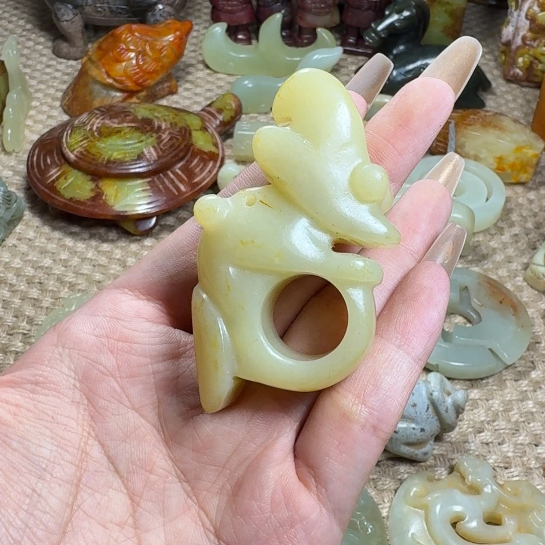 吊坠白玉菩提挂件