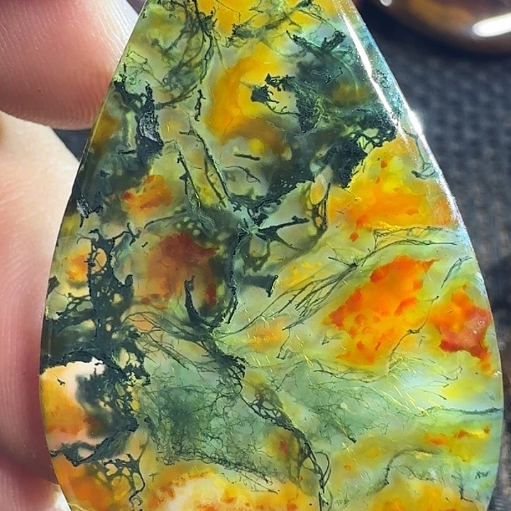 迷***人玛瑙/玉髓未镶嵌颈饰