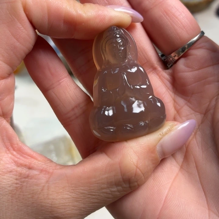 玛瑙/玉髓未镶嵌吊坠(不含链)