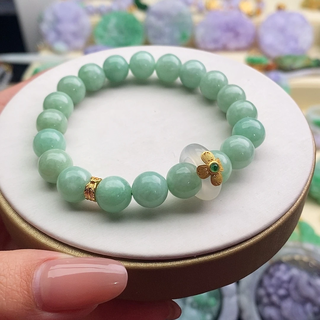 翡翠未镶嵌手串手串