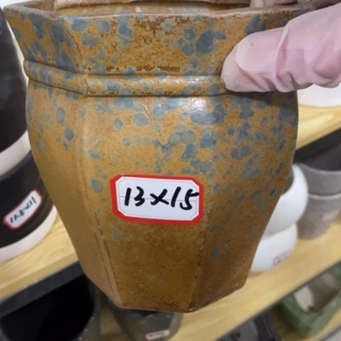 红陶陶瓷多肉花盆