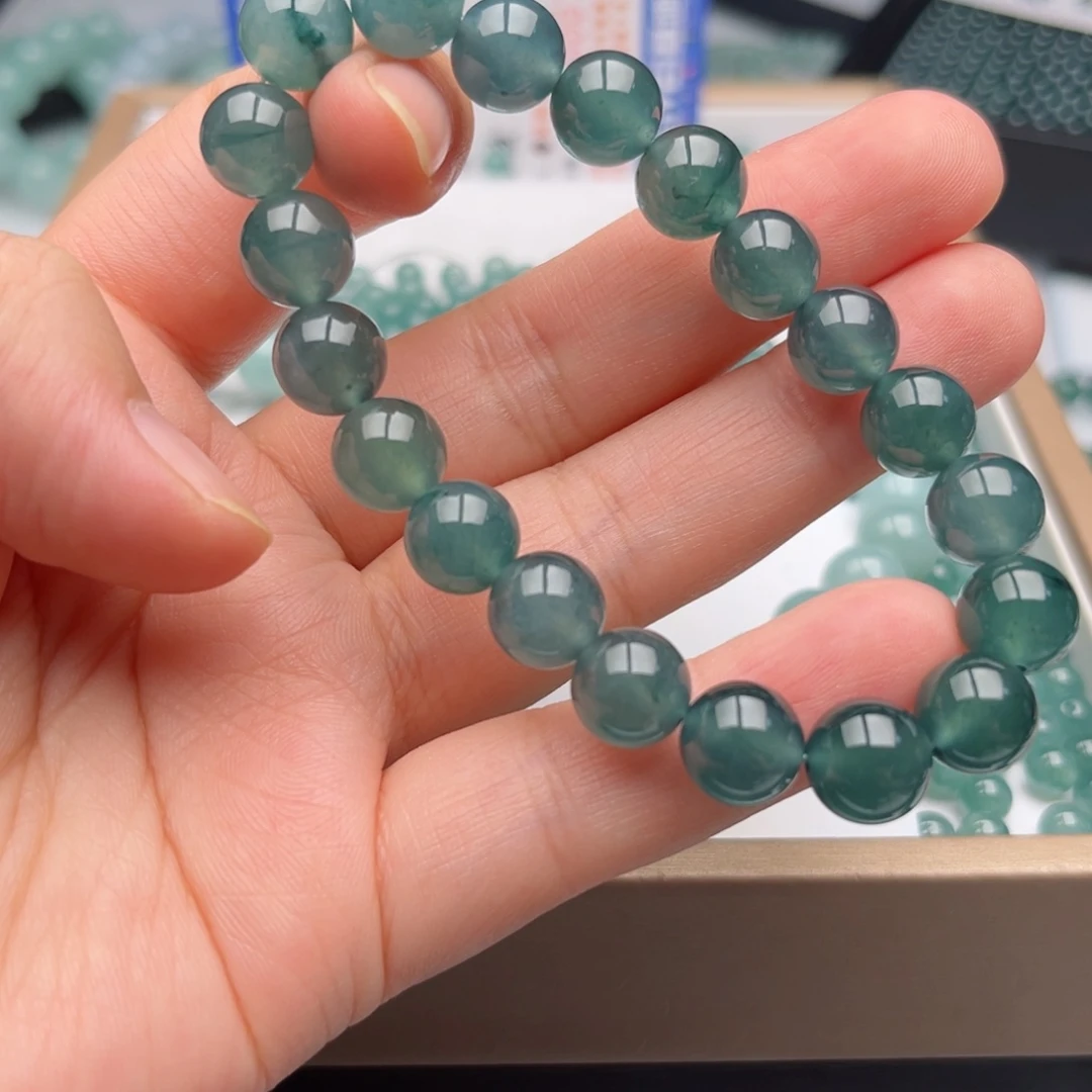 翡翠手链未镶嵌x*z散珠自选