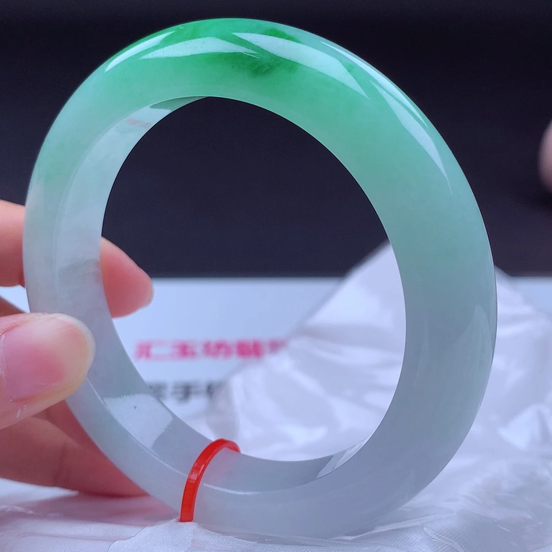 翡翠未镶嵌手镯手镯001861