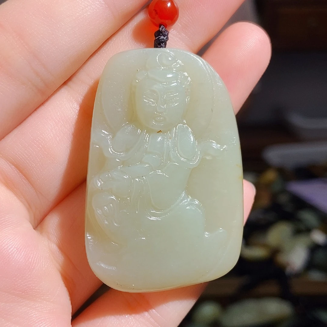 颈饰未镶嵌和田玉