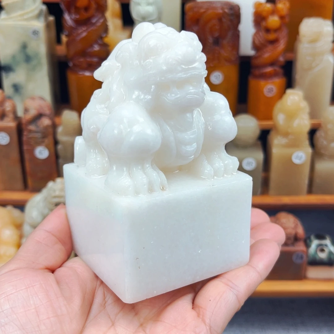 青田石印石瑞*闪购商品瑕疵料6*6