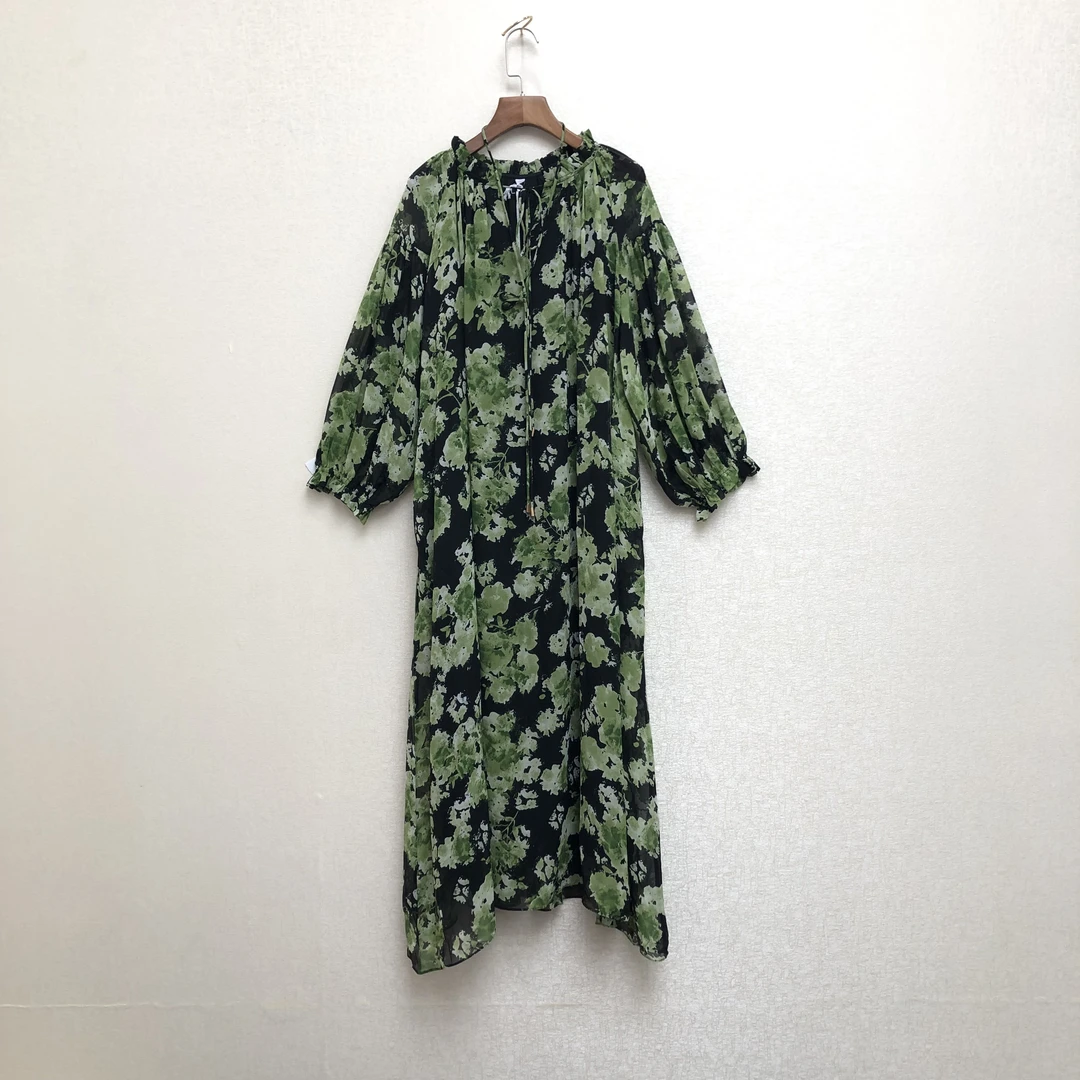 【A301】时尚新款民族风迪拜土耳其长款连衣裙