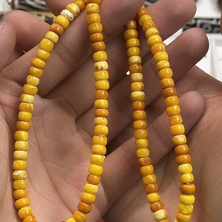 琥珀未镶嵌颈饰东西特别好