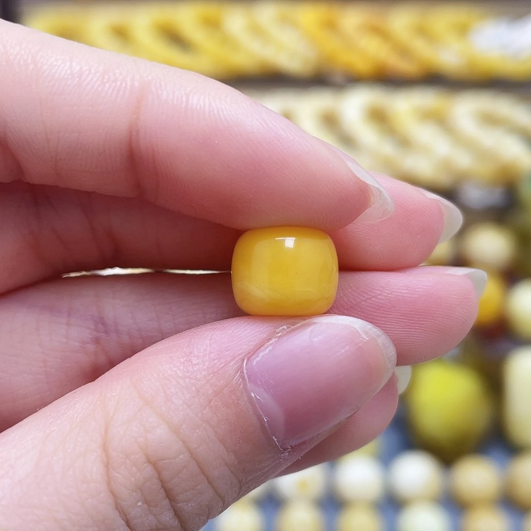 未镶嵌琥珀裸石10.8*8.8mm氧化款老型